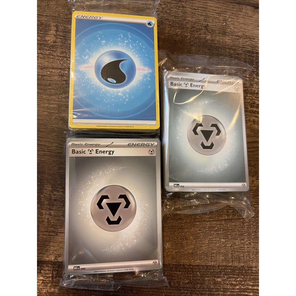 NEW Pokemon TCG Sealed Packs of Energy Cards SEALED FREE SHIPPING!! (3 PACKS)